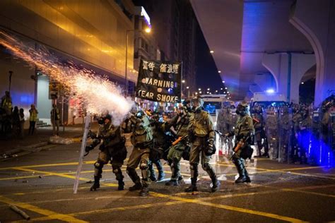 are hong kong police following the orders of china